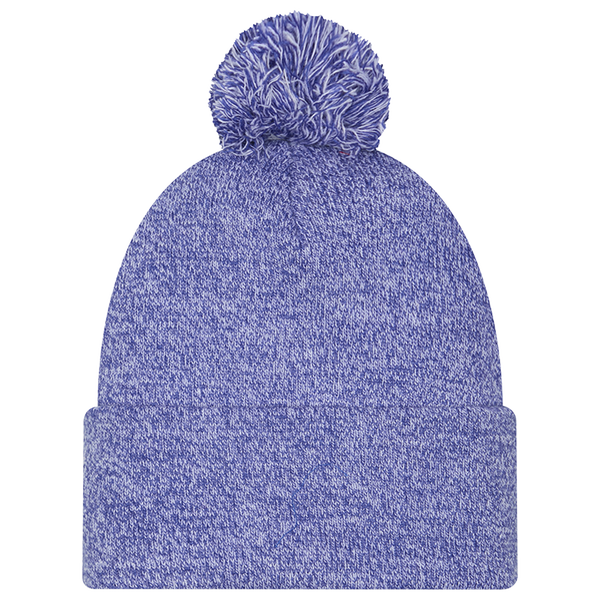 New Era Mets Marl Pom Knit - Adult - Blue - Image 3