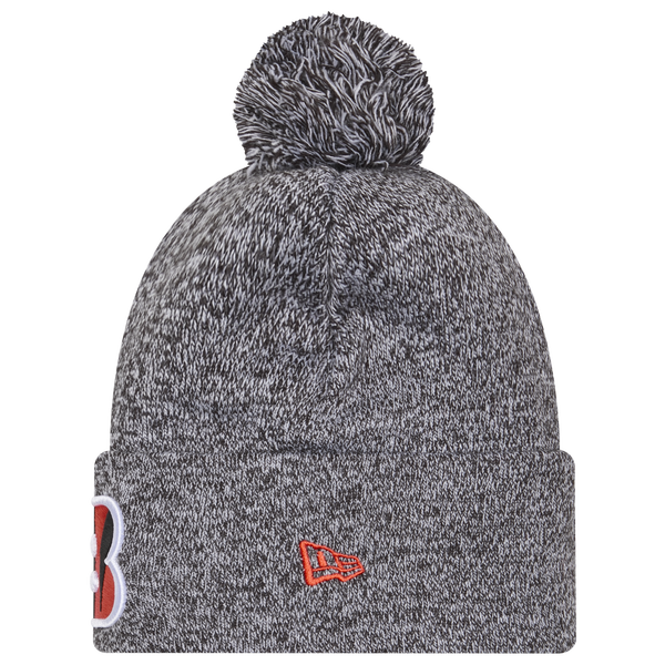 New Era Bengals Marl Pom Knit - Adult - Black - Image 2