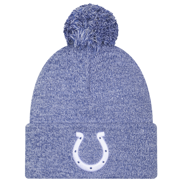 New Era Colts Marl Pom Knit - Adult - Blue