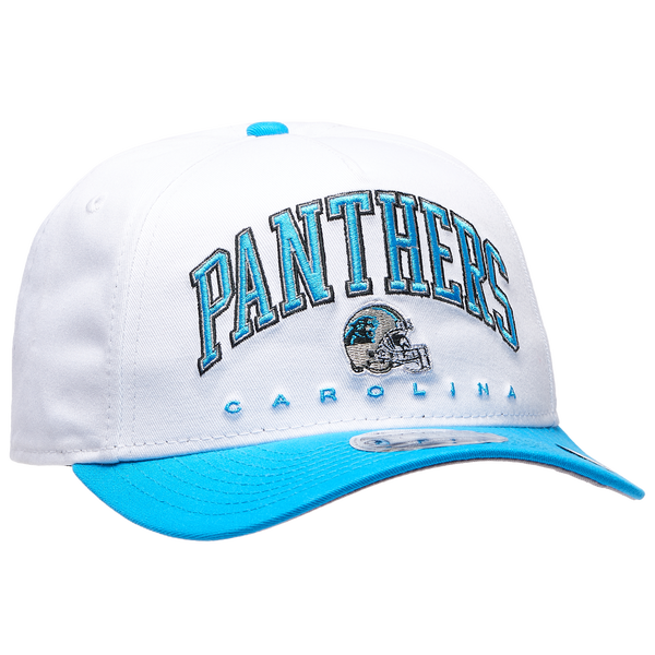 New Era Panthers 9Forty A-Frame 2T Arch Cap - Adult - White/Black - Image 3