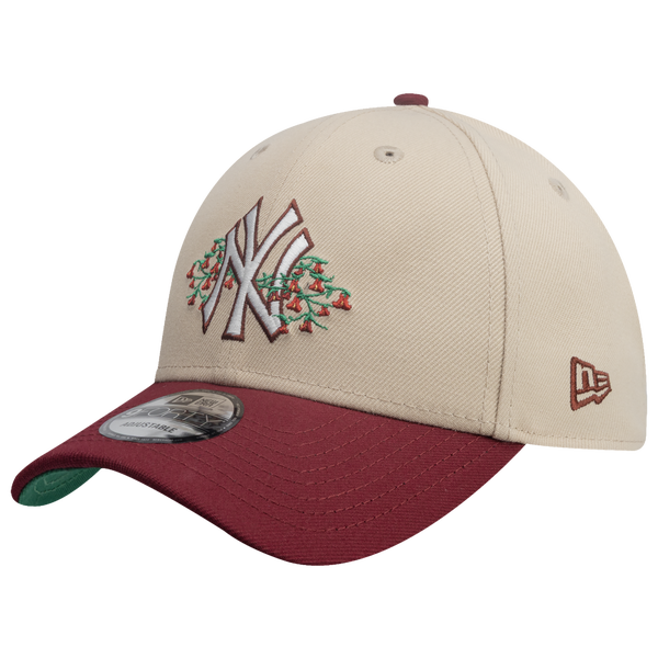 New Era Braves 940 A Frame Chenille Pop Cap - Adult - Navy/Navy