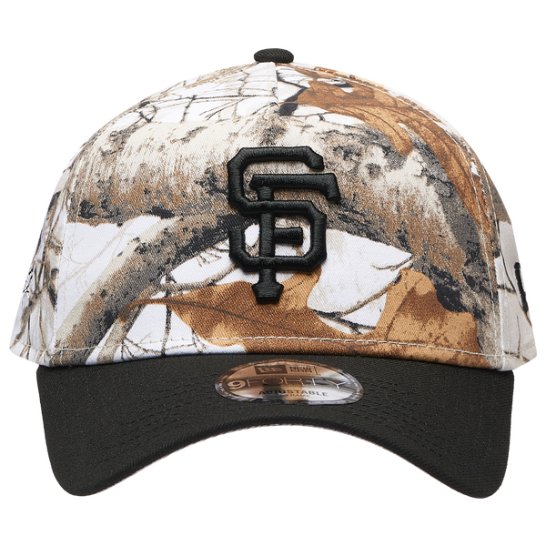 New Era Giants 9FORTY A-Frame Snow Realtree Cap - Adult - Multi/Black - Image 2