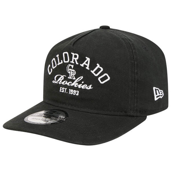 New Era Rockies 19TWENTY Stacked Cap - Adult - Black