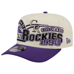 New Era Rockies 9FIFTY A-Frame Classic Cap - Adult - Purple/White