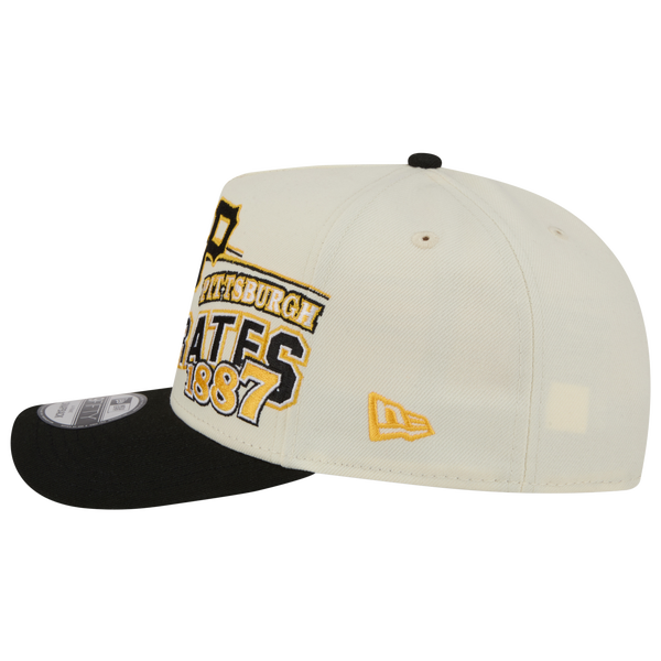 New Era Pirates 9FIFTY A-Frame Classic Cap - Adult - Black/White - Image 5