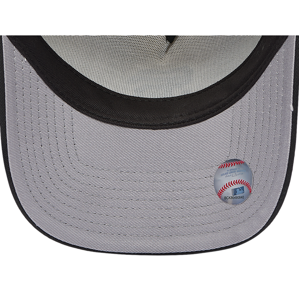 New Era Giants 940AF Herringbone Cap - Adult - Black/White - Image 5