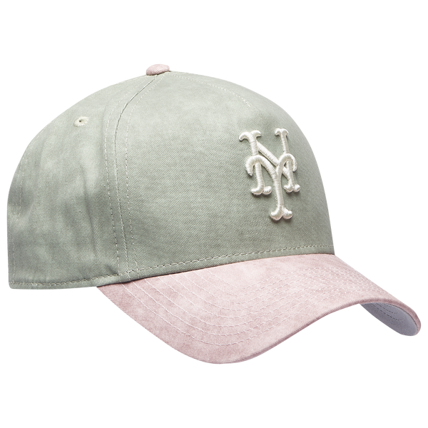 New Era Mets 940AF Washed Cap - Adult - Purple/Green - Image 3