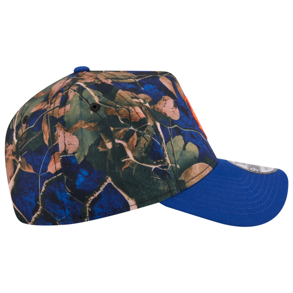 New Era Mets 9FORTY A-Frame Leaves Cap - Adult - Blue/Multi - Image 5
