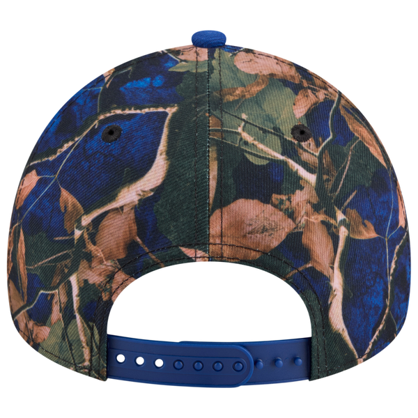 New Era Mets 9FORTY A-Frame Leaves Cap - Adult - Blue/Multi - Image 6