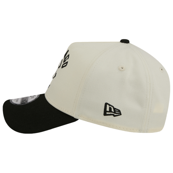 New Era Cubs 9FORTY A-Frame UPSD Arch Cap - Adult - White/Black - Image 5