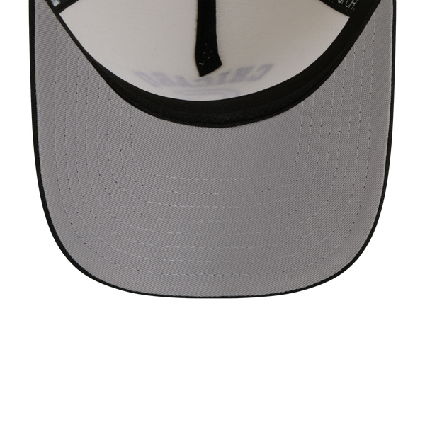 New Era Cubs 9FORTY A-Frame UPSD Arch Cap - Adult - White/Black - Image 7