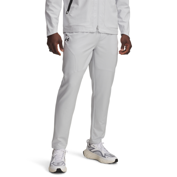 Under Armour Unstoppable Tapered Pants - Men's - Black/Halo Gray - Image 3