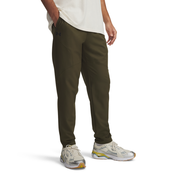 Under Armour Unstoppable Tapered Pants - Men's - Expedition Green/Black - Image 3