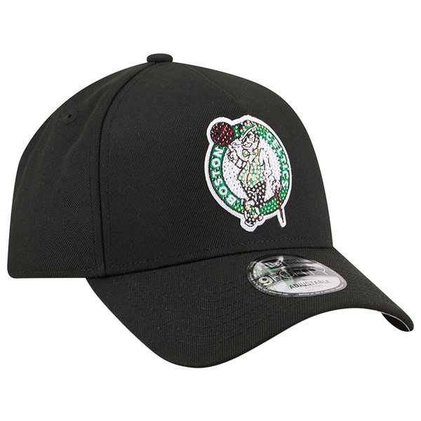 New Era Celtics 940 A Frame Draft 26 Cap - Adult - Black - Image 3