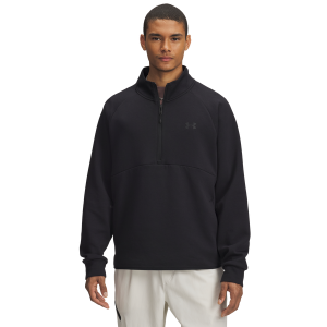 Under Armour Unstoppable Fleece Half-Zip - Men's - Black/Black