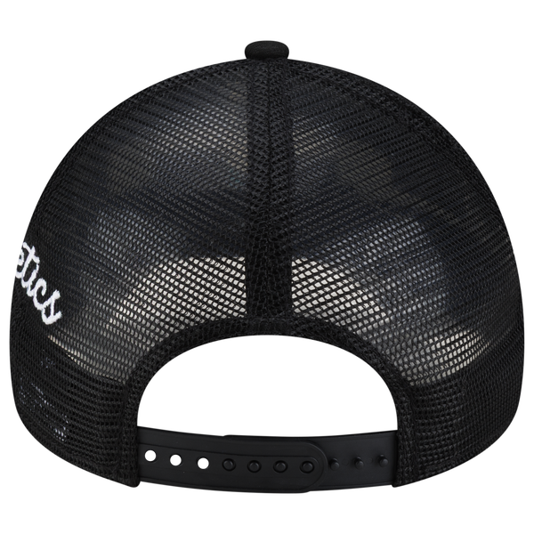 New Era Athletics 940AF Script Trucker Cap - Adult - Black - Image 5