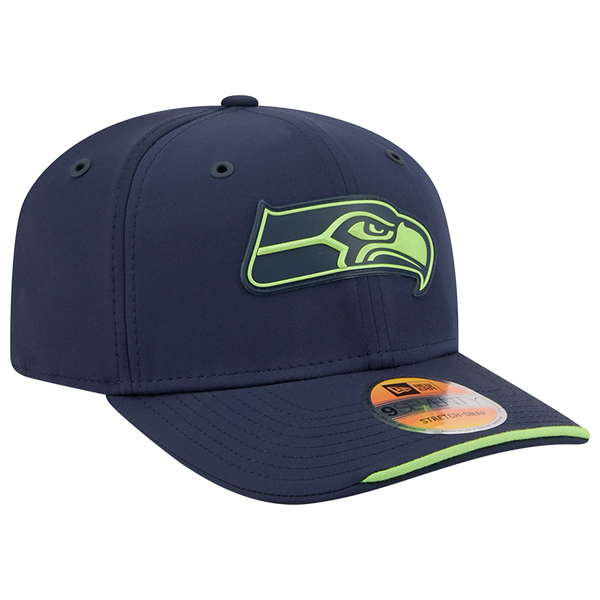 New Era Seahawks NFL '26 Side Line 970 Cap - Adult - Navy - Image 3