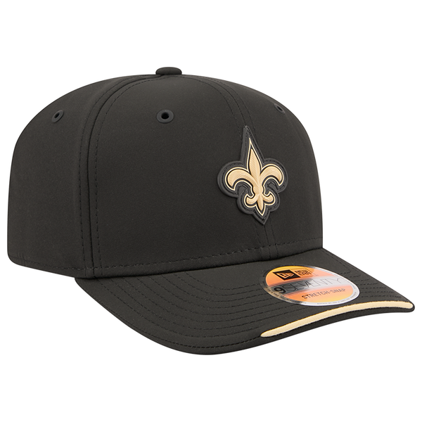 New Era Saints NFL '26 Side Line 970 Cap - Adult - Black - Image 3