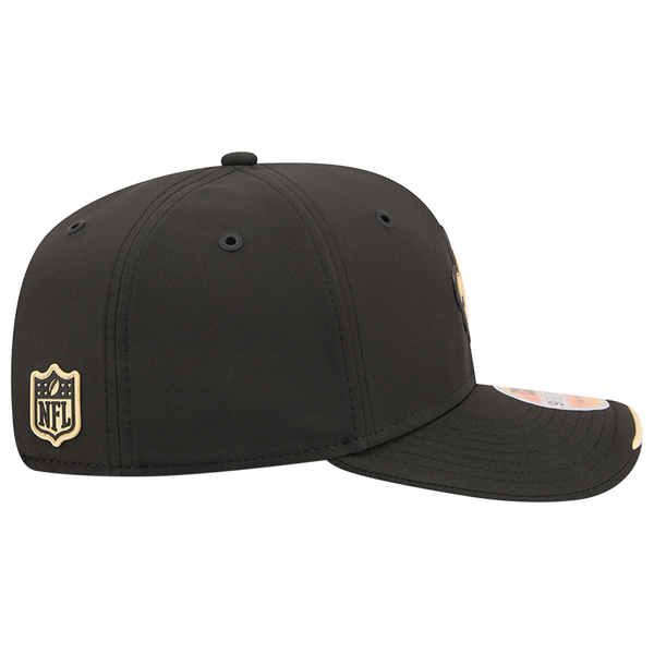 New Era Saints NFL '26 Side Line 970 Cap - Adult - Black - Image 5