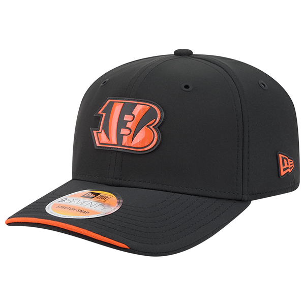 New Era Bengals NFL '26 Side Line 970 Cap - Adult - Black