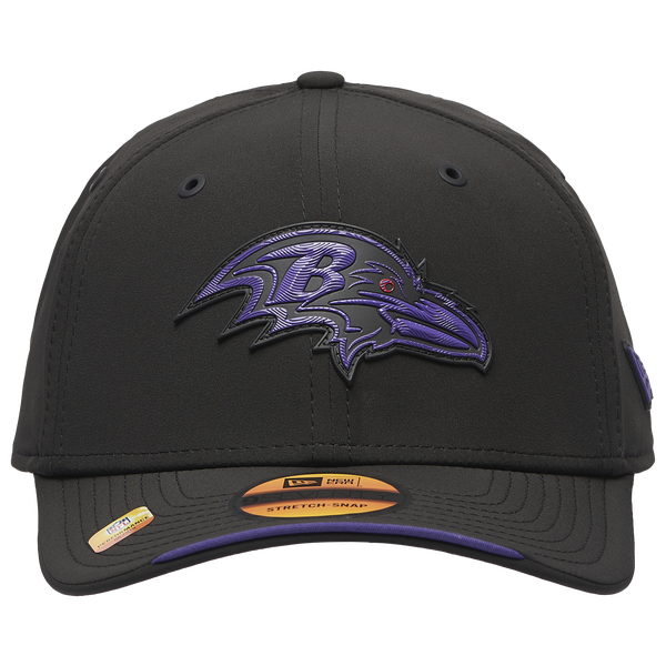 New Era Ravens NFL '26 Side Line 970 Cap - Adult - Black - Image 2