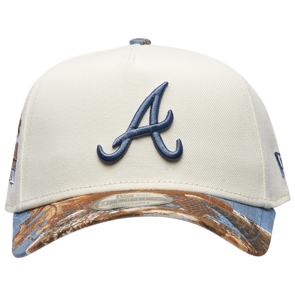 New Era Braves 940 A-Frame RealTree Cap - Adult - Chrome/Multi - Image 2