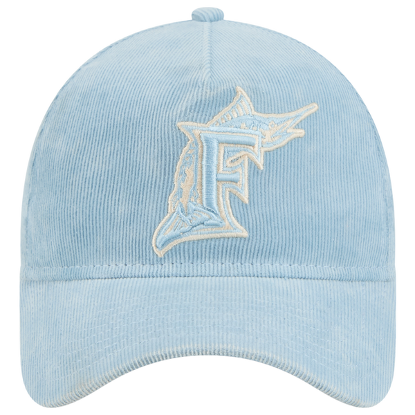 New Era MLB 940 A-Frame Wash Cord Cap - Adult - Blue - Image 2