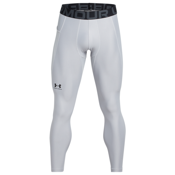 Under Armour HG Armour 2.0 Compression Tights - Men's - Mod Gray/Black - Image 3