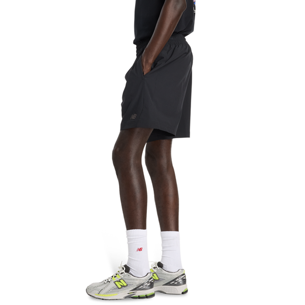 New Balance Athletic Woven 7" Shorts - Men's - Black - Image 3