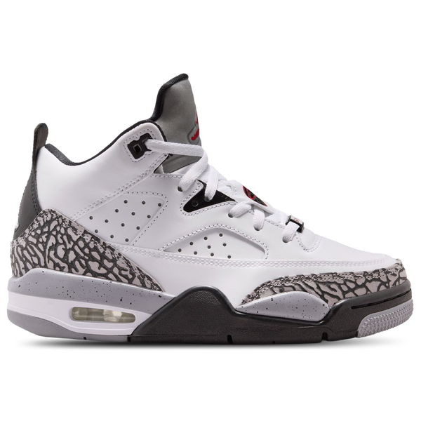Jordan Son of Mars Low - Boys' Grade School - White/Red/Black