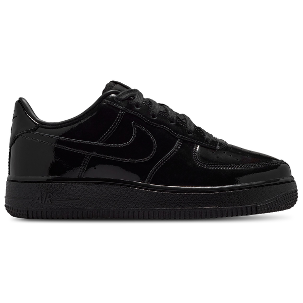 Nike Air Force 1 - Girls' Grade School - Black/Black