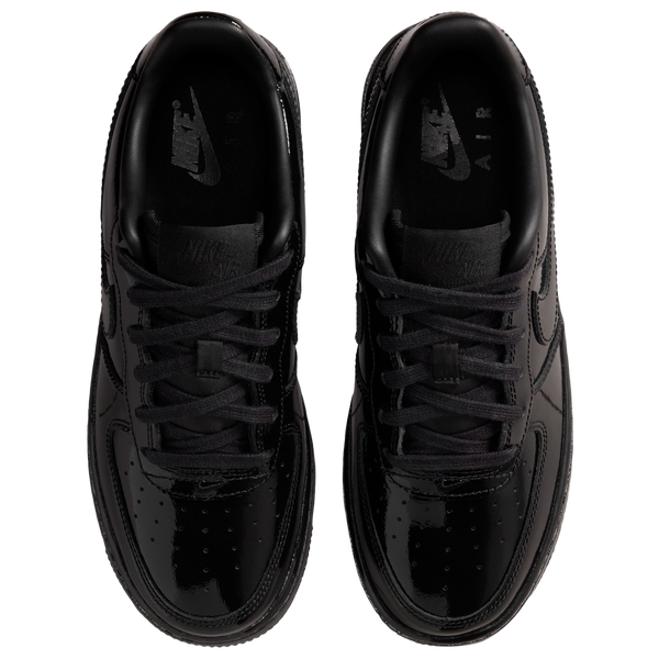 Nike Air Force 1 - Girls' Grade School - Black/Black - Image 4