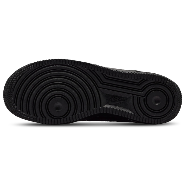 Nike Air Force 1 - Girls' Grade School - Black/Black - Image 5