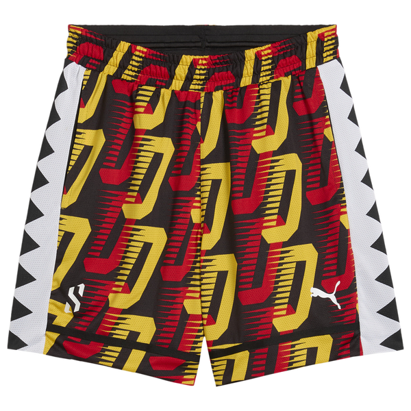 PUMA Scoot Trail AOP All Jaws Shorts - Men's - Puma Black
