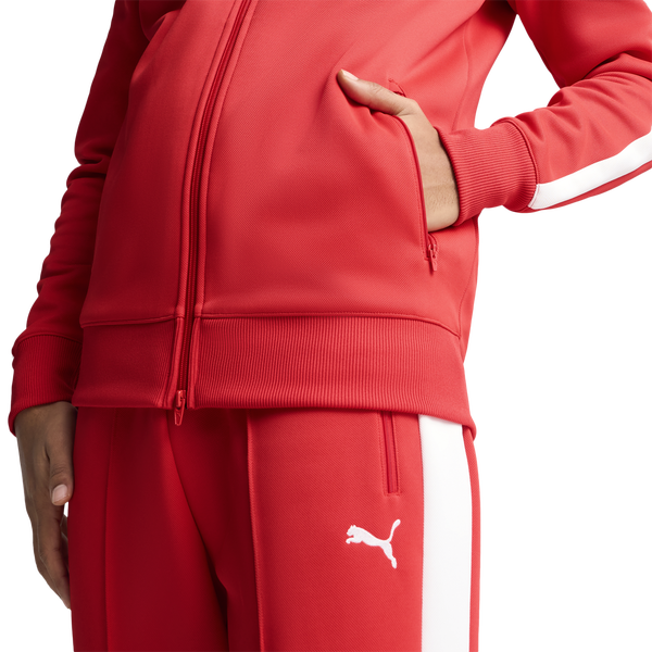 PUMA T7 Jacket - Men's - Red - Image 4