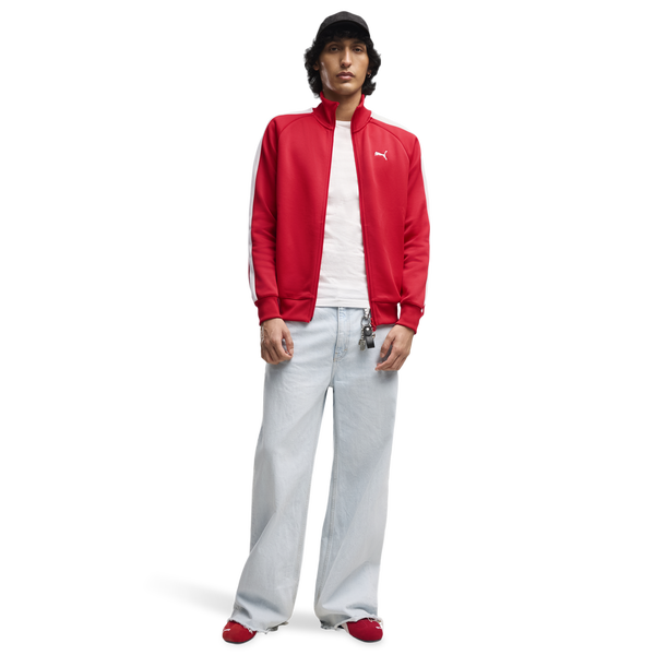 PUMA T7 Jacket - Men's - Red - Image 5