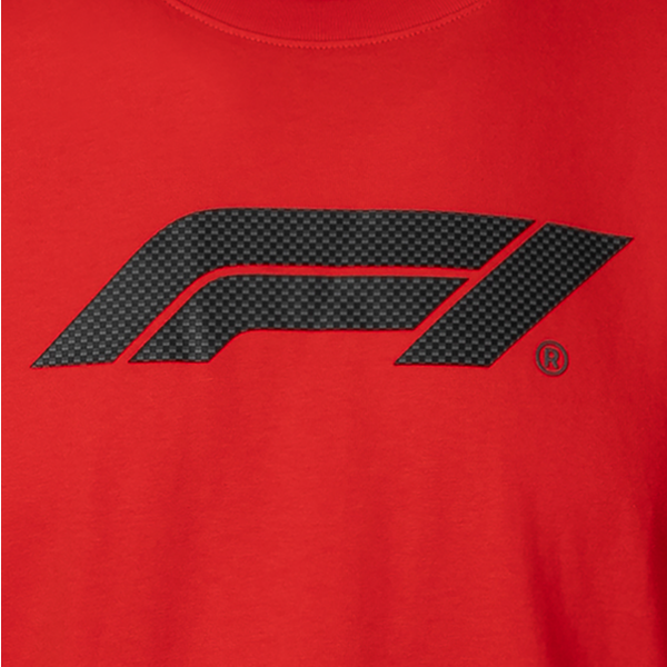 PUMA F1 ESS+ T-Shirt Relaxed - Men's - Black/Red - Image 2