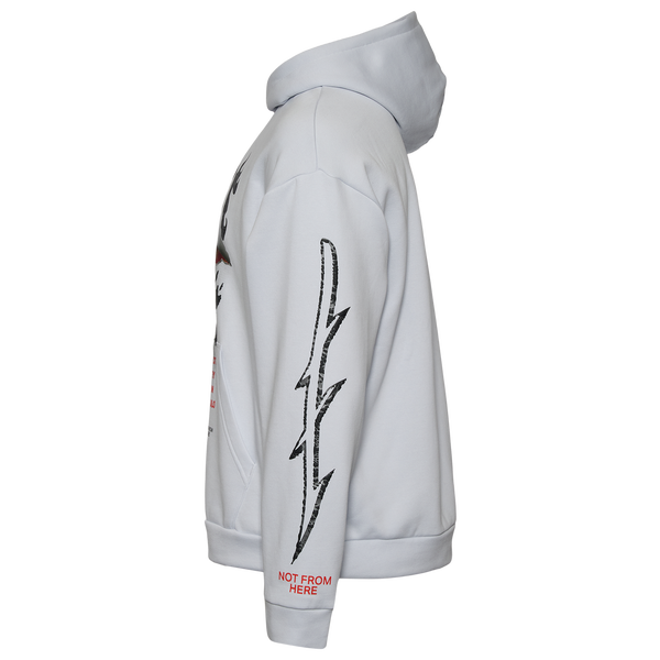 PUMA Melo Metallic Hoodie - Men's - Silver - Image 3