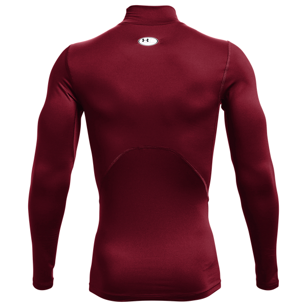 Under Armour CG Armour Comp Mock - Men's - Cardinal/White - Image 4