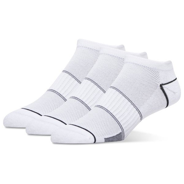CSG Run Tab No Show Tech Socks 3 Pack - Men's - White - Image 2