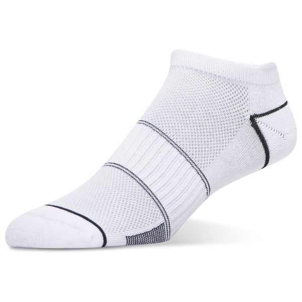 CSG Run Tab No Show Tech Socks 3 Pack - Men's - White - Image 3