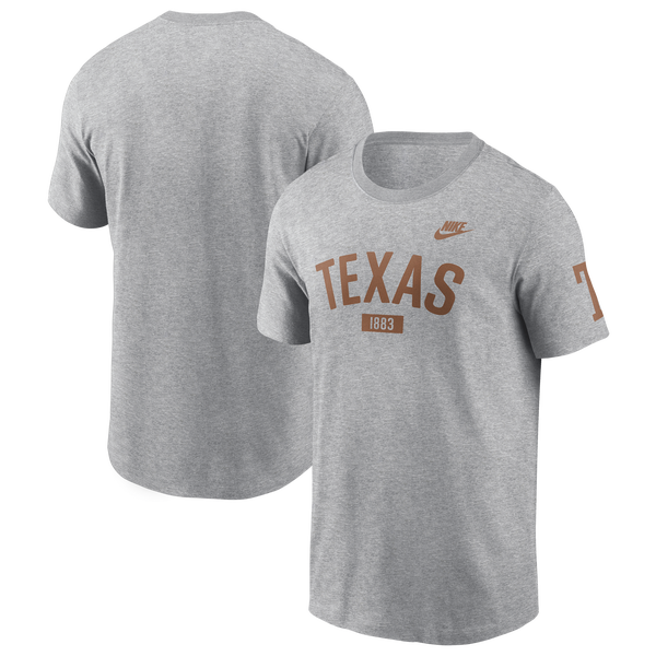 Nike Texas Arch Short-Sleeve T-Shirt - Men's - Gray