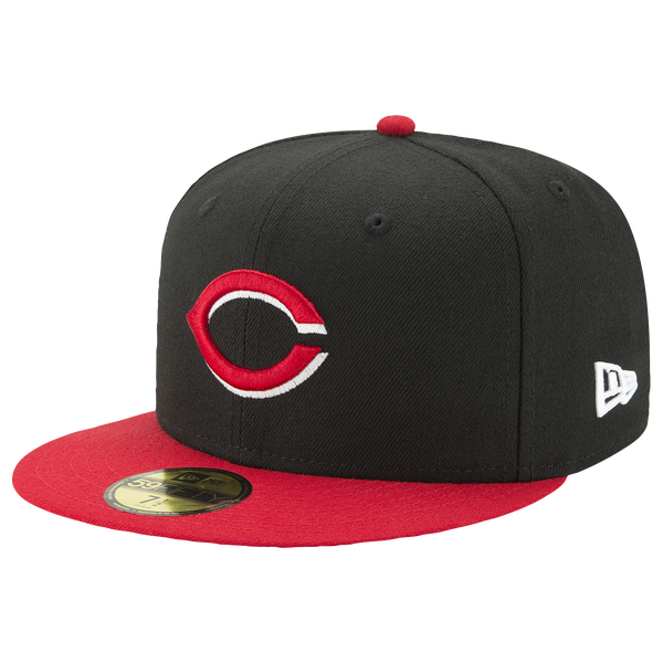 New Era Reds 59Fifty Authentic Cap - Adult - Red/Black - Image 7