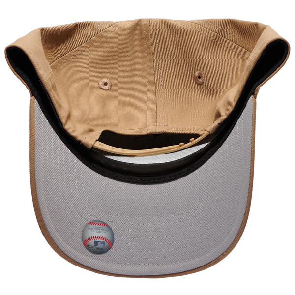 New Era Dodgers 9Forty A Frame Cap - Men's - Khaki/White - Image 5