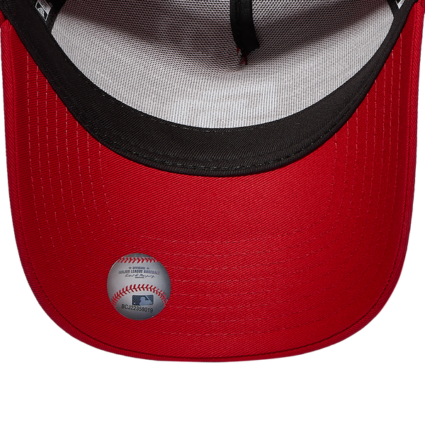 New Era Padres 9FORTY A-Frame Hat - Adult - White/Red - Image 5