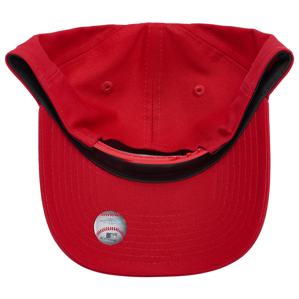 New Era Pirates A Frame Adjustable Cap - Men's - Red/Red - Image 6