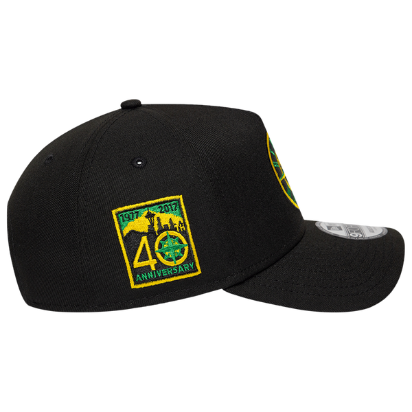 New Era Mariners 9FORTY A-Frame Staten Island Cap - Adult - Black - Image 5