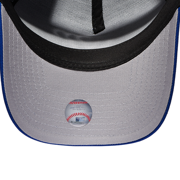 New Era Yankees A Frame Adjustable Cap - Men's - White/Royal - Image 6