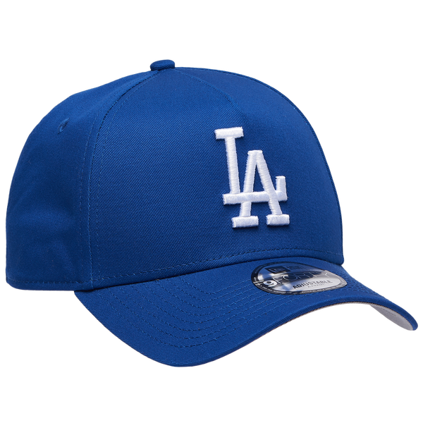 New Era Dodgers A Frame Adjustable Cap - Men's - White/Royal - Image 3