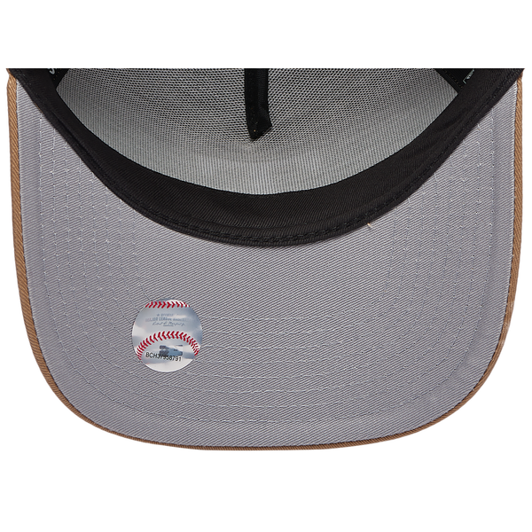 New Era Rangers A Frame Adjustable Cap - Men's - White/Khaki - Image 5